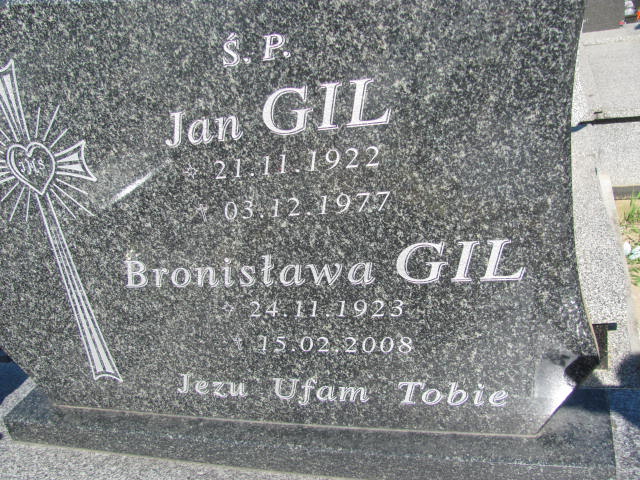 Jan Gil 1922 Kolbuszowa - Grobonet - Wyszukiwarka osób pochowanych